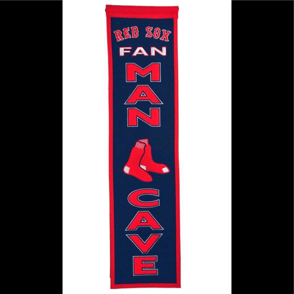 MLB Boston Red Sox Man Cave Banner